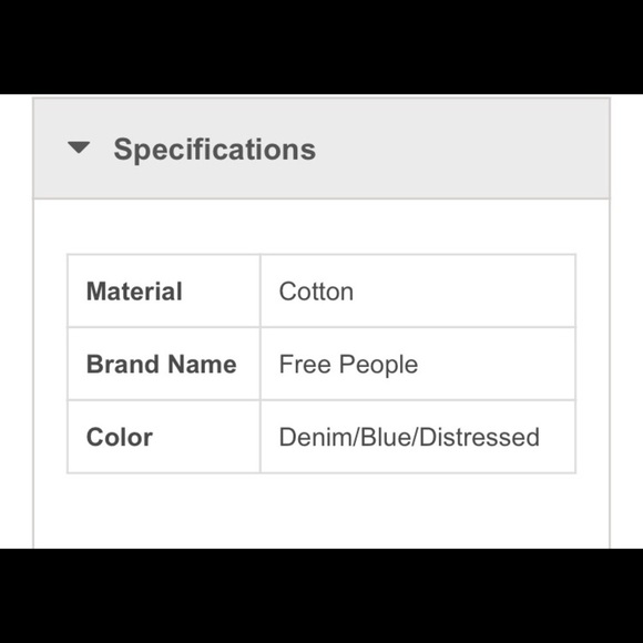 FREE PEOPLE MAGGIE MIDRISE STRAIGHT JEANS 31 NEW WITH TAGS - Picture 8 of 8